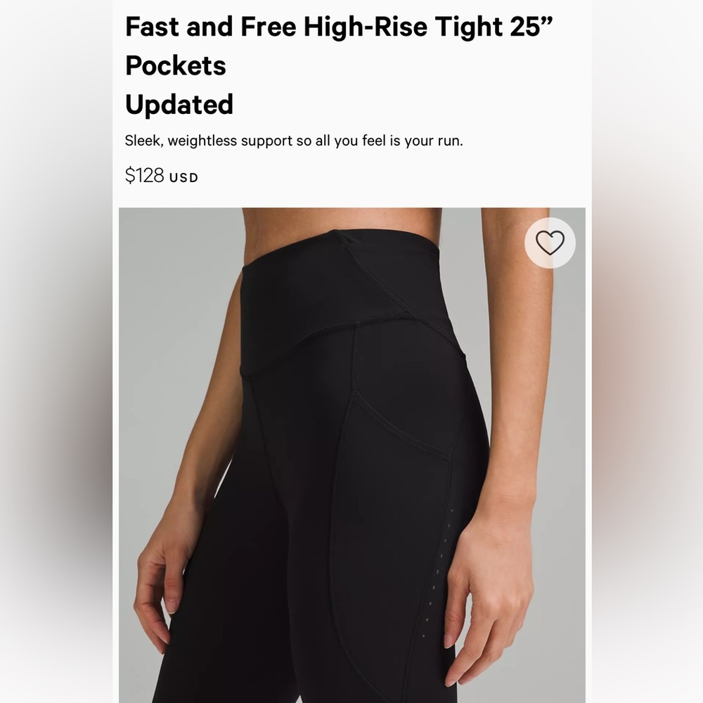 Black lululemon leggings